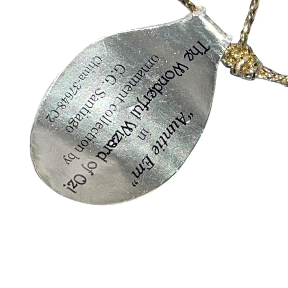 VTG Ashton Drake‎ Heirloom Ornaments Auntie Em The Wonderful Wizard Of OZ G.G.